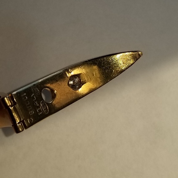 Vintage Gucci 18kt Gold & Diamonds Bracelet - Picture 7 of 8